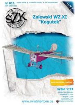 Leichtflugzeug Zalewski wz.XI ("kleiner Hahn") 1:33