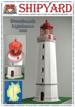 Leuchtturm Dornbusch (1888) 1:72 (Lasercut-Modell) übersetzt