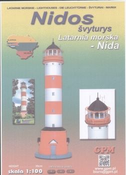 Leuchtturm Nida (Nidden), Kurische Nehrung in Litauen 1:100 inkl. LC-Spanten-/Detailsatz