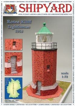 Leuchtturm Rotes Kliff bei Kampen/Sylt (1913) 1:87 LC-Modell