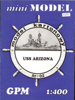 Linienschiff USS Arizona (Dezember 1941) 1:400