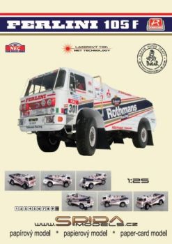 Lkw-Rennwagen – Perlini 105 F (Paris-Moscow-Beijing-Rally 1992) 1:25