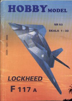 Lockheed F-117A Nighthawk 1:33 (HobbyModel 53 -Erstausgabe)