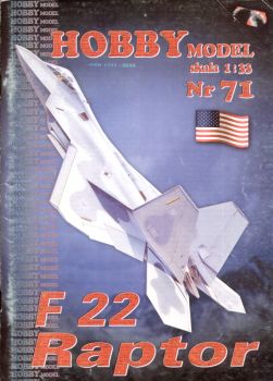 Lockheed F-22 Raptor 1:33 (Hobby Model Nr.71) REPRINT