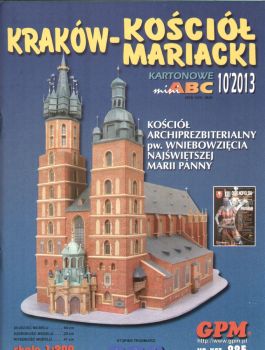 Marienkirche in Krakau/Krakow (14./15.Jh) 1:200 inkl. Zurüstsätze