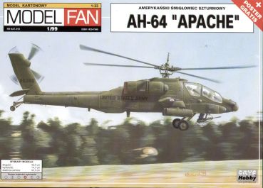 McDonnell Douglas AH-64 Apache 1:33