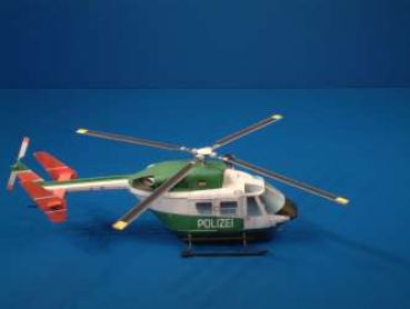 Mehrzweckhubschrauber MBB / Kawasaki BK 117 Eurocopter 1:24 deutsche Anleitung