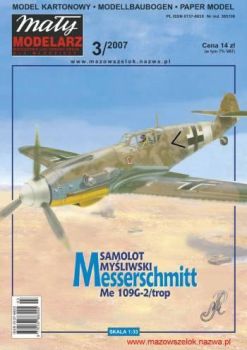 Messerschmitt Me-109 G-2 Trop (Sizilien, 1942) 1:33