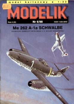 Messerschmitt Me-262 A-1a Schwalbe (Lechfeld, 1944) 1:33