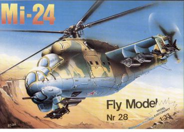 Mil Mi-24D Hind Sowjetischer Luftstreitkräfte 1:33 übersetzt