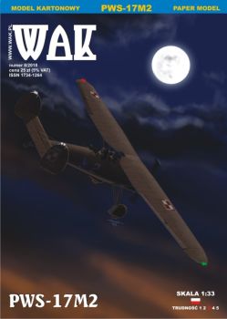 Nachtaufklärer und -geleitflugzeug PWS-17M2 1:33