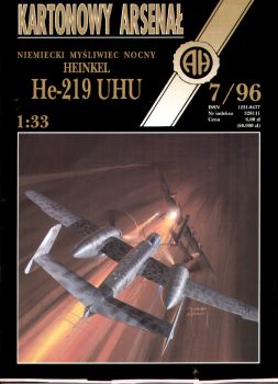 Nachtjäger Heinkel He-219A-2 Uhu (Radar FuG Lichtenstein) 1:33