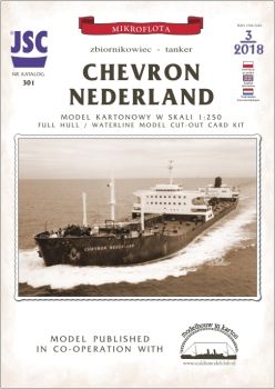 niederländischer Tanker Chevron Nederland (1963) 1:250
