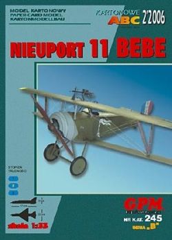 Nieuport 11 Bebé (1916) 1:33 übersetzt