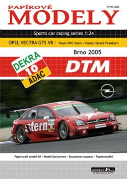 Opel Vectra V8 GTS – DTM 2005 (Brno 2005), Team OPC Stern, #10 Harald Frentzen 1:24