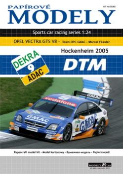 Opel Vectra V8 GTS – DTM 2005 (Hockenheim 2005), Team OPC GMAC, #9 Marcel Fässler 1:24