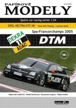 Opel Vectra V8 GTS – DTM 2005, Team OPC Playboy, #11 Laurent Aiello 1:24