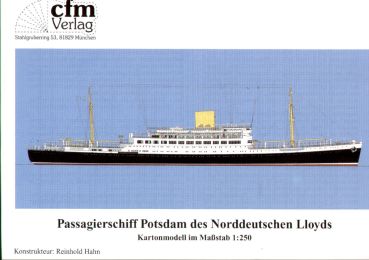 Ostasien-Schnelldampfer Potsdam 1:250 deutsche Anleitung