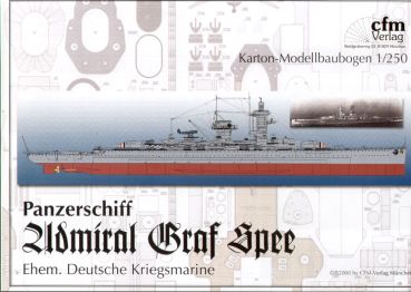 Panzerschiff Admiral Graf Spee 1:250 deutsche Anleitung