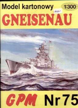 Panzerschiff Gneisenau (1938) 1:300