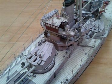 Panzerschiff HMS Dreadnought (1906/07) 1:200 präzise!