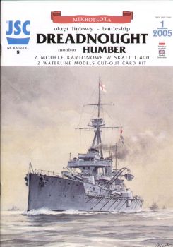 Panzerschiff HMS Dreadnought & Monitor HMS Humber 1:400