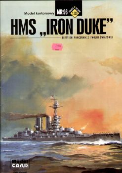 Panzerschiff HMS Iron Duke (1916) 1:200 Erstausgabe, ANGEBOT