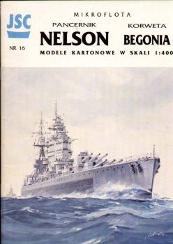 Panzerschiff HMS Nelson & Korvette HMS Begonia 1:400