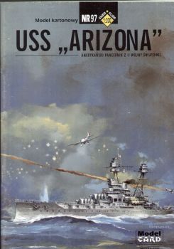Panzerschiff USS ARIZONA BB-39 (1941) 1:200