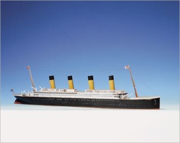 Passagierschiff Titanic 1:400 einfach, deutsche Anleitung