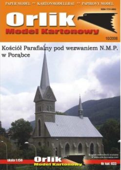Pfarrkirche in Porabka 1:150