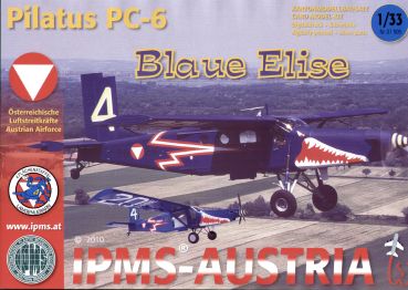 Pilatus PC-6 - Sonderbemalung "Blaue Elise" 1:33