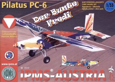 Pilatus PC-6 -Sonderbemalung "Der Bunte Fredi" 1:33