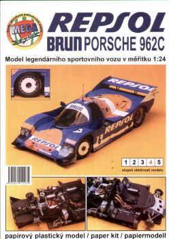 Porsche 962C Repsol-Braun-Team (1989) 1:24