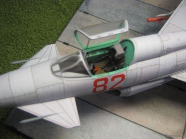 Prototyp-Jagdflugzeug Mikojan-Gurewitsch E-8 (oder Je-8) aus dem Jahr 1962 1:33