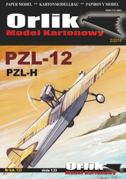 Prototyp-Wasserflugzeug PZL-12 (PZL-H) aus dem Jahr 1931 1:33 extrem²