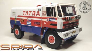 Prototyp des tschechischen LKW-Rennfahrzeugs Tatra 815 4x4 Dakar 1990 1:32