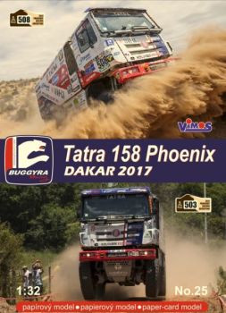 Rallye-Fahrzeug Tatra 158 Phoenix Rallye Dakar 2017 (2 optionale Bemalungsmuster) 1:32