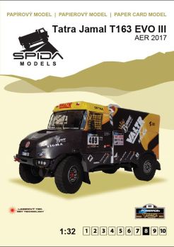 Rallye-Fahrzeug Tatra Jamal T163 EVO III (Africa Eco Race 2017) 1:32