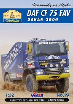 Rallyfahrzeug DAF CF 75 FAV (Dakkar-Rally 2004) 1:32