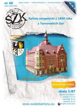 Rathaus in Tarnowskie Gory / Tarnowitz (1898) 1:87