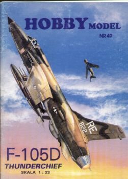 Republic F-105D Thunderchief (Thailand, 1970) 1:33 Erstausgabe