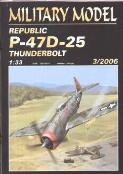 Republic P-47D-25 Thunderbolt 1:33 extrem, übersetzt