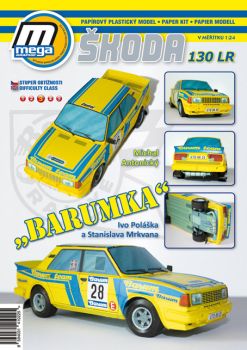 SKODA 130 LR "Barum" Barum-Rally 1986 1:24 einfach