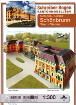 Schloss Schönbrunn aus Wien 1:300 deutsche Anleitung