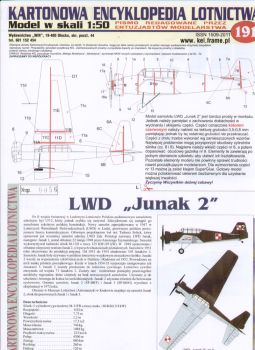 Schulflugzeug LWD "Junak 2" (Deblin/Polen, 1952) 1:50