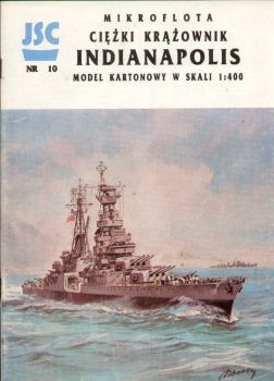 Schwerkreuzer USS Indianapolis (1945) 1:400