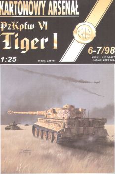 Schwerpanzer Pz.Kpfw.VI Tiger I (Kursk, 1943) 1:25 übersetzt