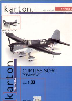 Seeaufklärer Curtiss SO3C Seamew der USAAF 1:33 übersetzt, AMGEBOT