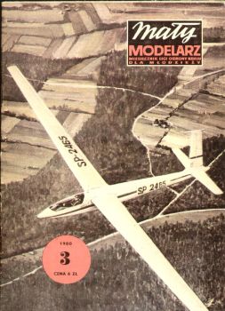 Segelflugzeug SZD-31 Zefir 1:25 (Maly Modelarz 3/1980)